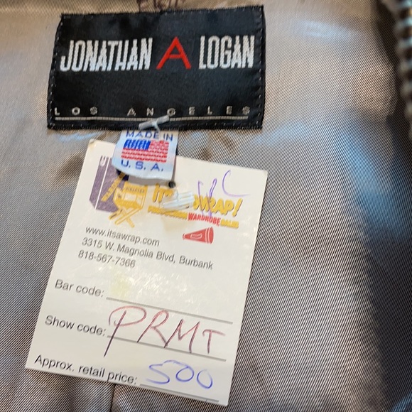 Jonathan A Logan motorcycle jacket size XS - Picture 2 of 4